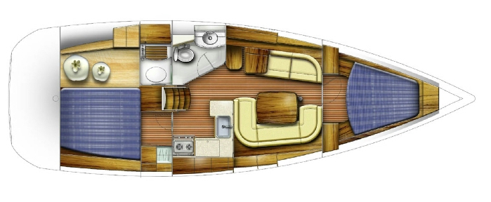 Navalia - Imbarcazione Sun Odyssey 39i – 2 cab. 10