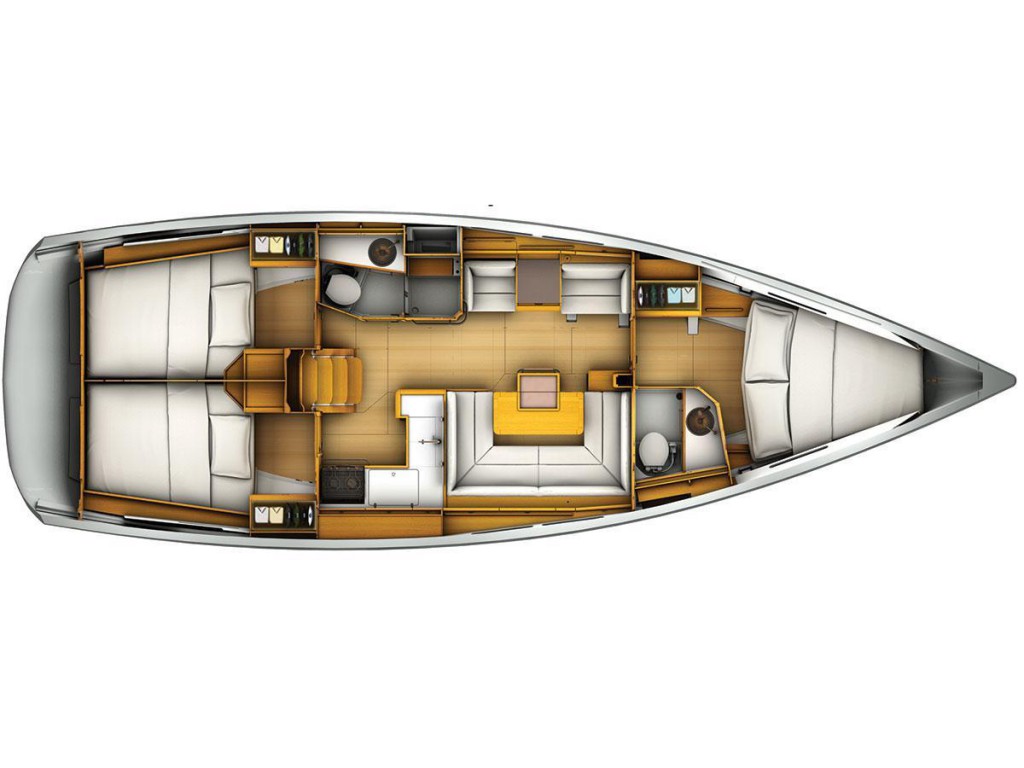 Navalia - Imbarcazione Sun Odyssey 419 – 3 cab. 13