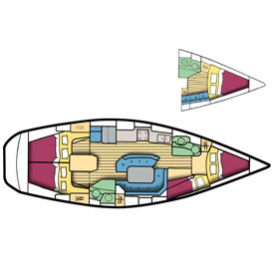 Navalia - Imbarcazione Sun Odyssey 42.2 – 4 cab. 10