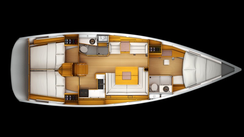 Navalia - Imbarcazione Sun Odyssey 439 – 3 cab. 12