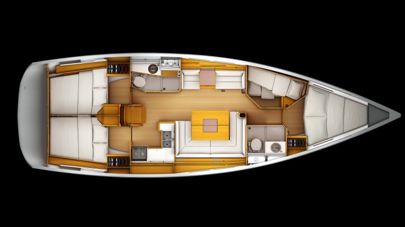 Navalia - Imbarcazione Sun Odyssey 439 – 4 cab. 12