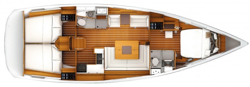 Navalia - Imbarcazione Sun Odyssey 449 – 3 cab. 13