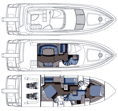 Navalia - Imbarcazione Sunseeker Manhattan 50 9